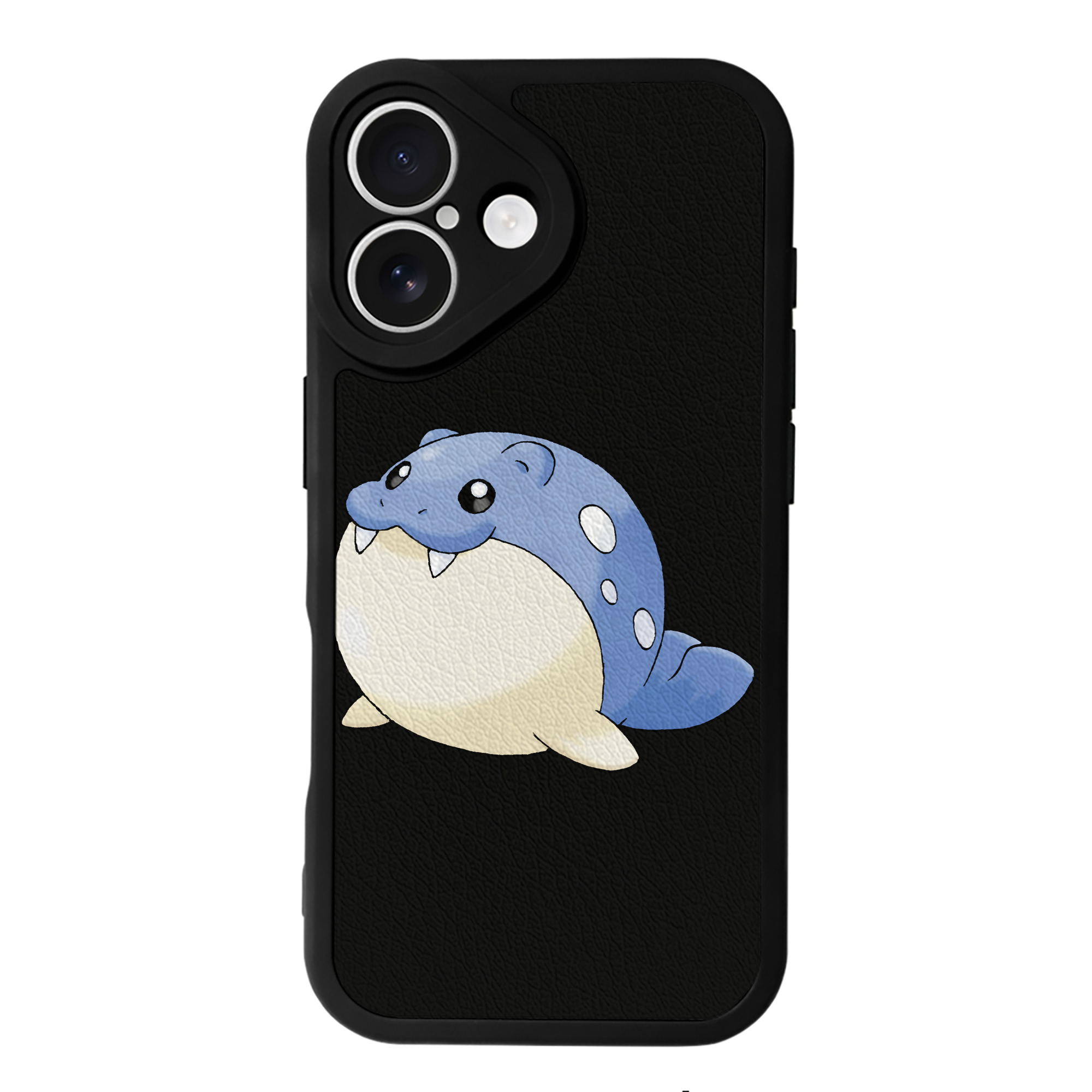 （画像用） ポケットモンスター Pokémon 【iPhone 16シリーズ対応】シリコンスマホケース（レザー調） 材質：シリコン